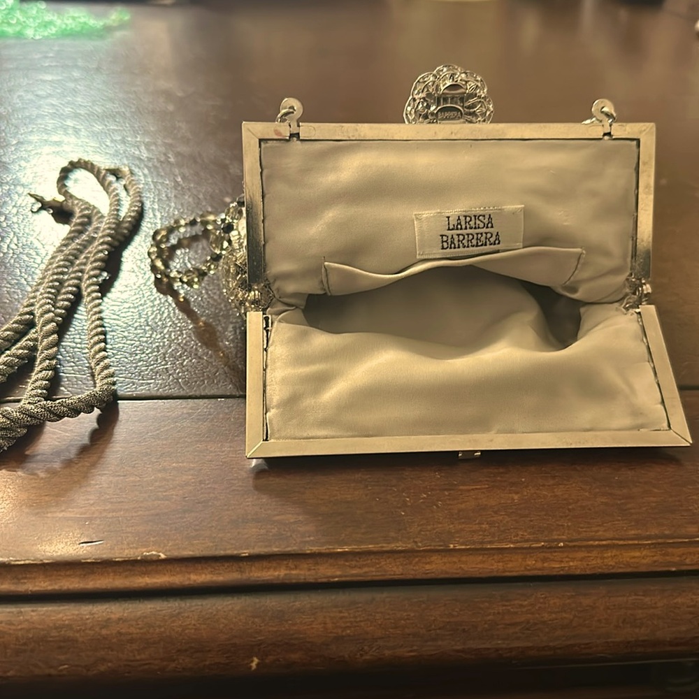 Ladies Sequined And Mesh Evening Bag By Larisa Ba… - image 3